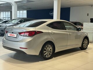 2015 Hyundai Elantra V (MD) Рестайлинг, серебристый, 1299000 рублей, вид 4