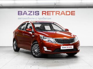 2011 Kia Rio III, красный, 585000 рублей, вид 3