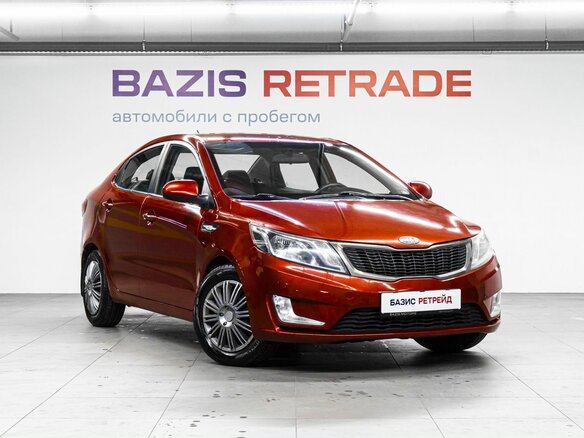 2011 Kia Rio III, красный, 585000 рублей - вид 2