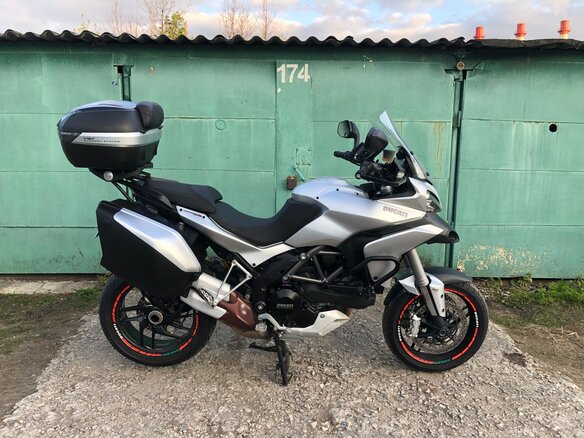 2013 Ducati Multistrada 1200, серебристый, 700000 рублей - вид 14