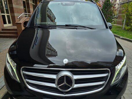 2016 Mercedes-Benz V-Класс Long 250 d длинный III (W447), чёрный, 3990000 рублей, вид 2