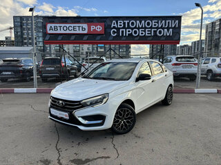 2024 Lada (ВАЗ) Vesta I Рестайлинг (NG), белый, 1236250 рублей, вид 3