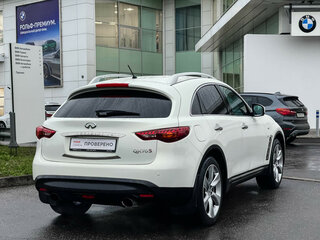 2013 Infiniti FX37 II (S51) Рестайлинг, белый, 1999999 рублей, вид 5