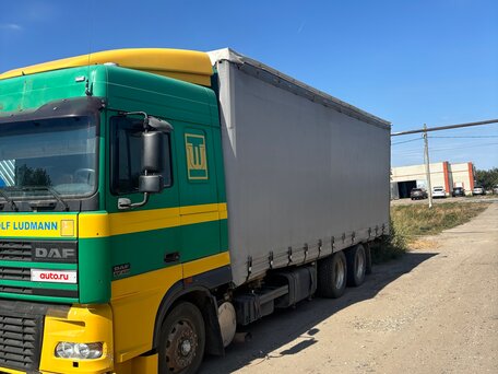 2000 DAF XF 95, зелёный, 2700000 рублей, вид 2
