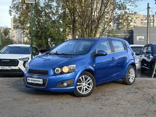 2012 Chevrolet Aveo II, синий, 409000 рублей, вид 1