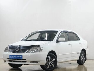 2002 Toyota Corolla IX (E120, E130), белый, 439000 рублей, вид 3