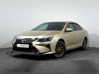 2012 Toyota Camry VII (XV50), бежевый, 1689000 рублей, вид 1