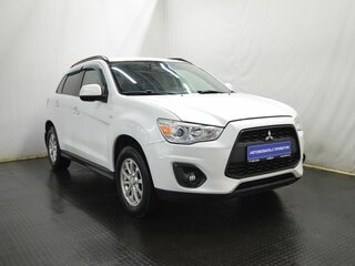 2013 Mitsubishi ASX I Рестайлинг, белый, 953000 рублей, вид 3