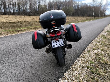 2002 Kawasaki ZZR 1200, чёрный, 425000 рублей, вид 4