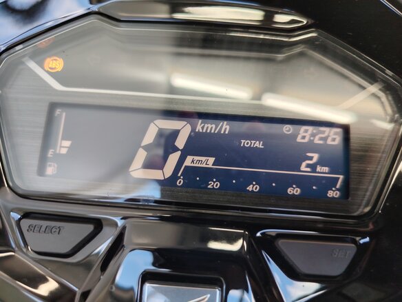 2024 Honda Click, чёрный, 349000 рублей - вид 5