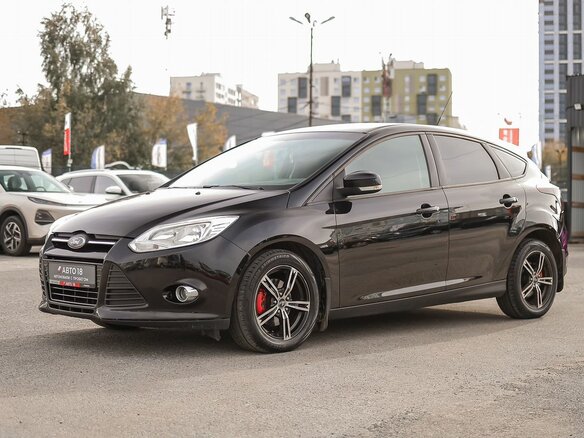 2014 Ford Focus III, чёрный, 799000 рублей - вид 1