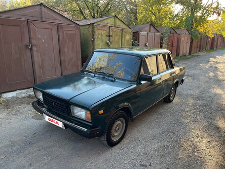 2006 Lada (ВАЗ) 2107, чёрный, 110000 рублей, вид 2
