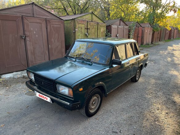 2006 Lada (ВАЗ) 2107, чёрный, 110000 рублей - вид 7