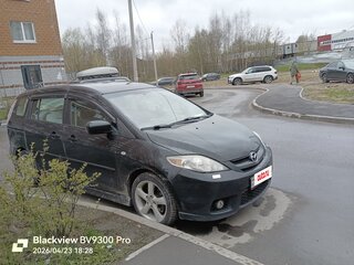 2006 Mazda 5 I (CR), чёрный, 450000 рублей, вид 3
