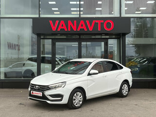 2023 Lada (ВАЗ) Vesta I Рестайлинг (NG), белый, 1255000 рублей, вид 1