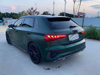2024 Audi A3 Sportback 35 TFSI IV (8Y), зелёный, 1910000 рублей, вид 4