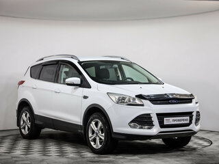2016 Ford Kuga II Рестайлинг, белый, 1109777 рублей, вид 3