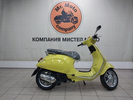 2025 Vespa Primavera, жёлтый, 519000 рублей, вид 1