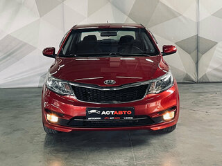 2016 Kia Rio III Рестайлинг, красный, 899000 рублей, вид 2