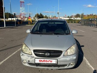 2009 Hyundai Getz I Рестайлинг, серебристый, 435000 рублей, вид 2