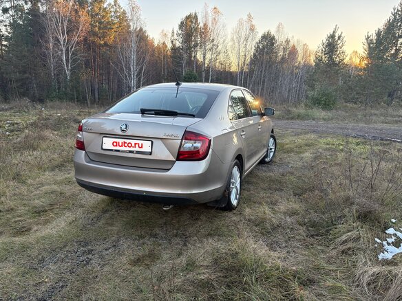 2017 Skoda Rapid I Рестайлинг, бежевый, 1190000 рублей - вид 8