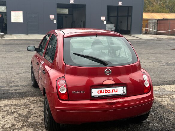 2007 Nissan Micra III (K12), пурпурный, 343000 рублей - вид 12