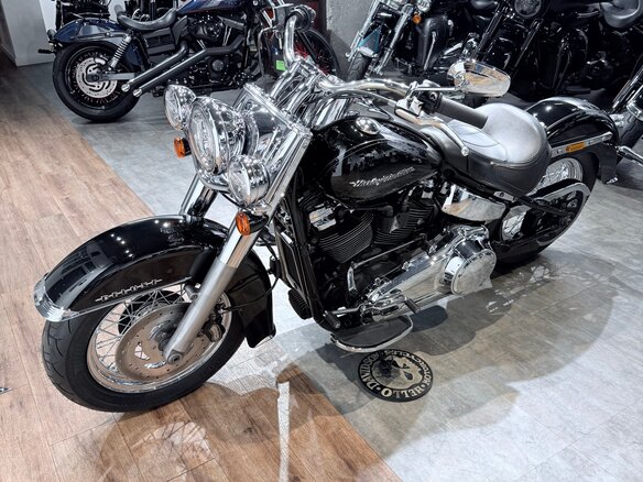 2017 Harley-Davidson Softail Deluxe, чёрный, 1199000 рублей - вид 5