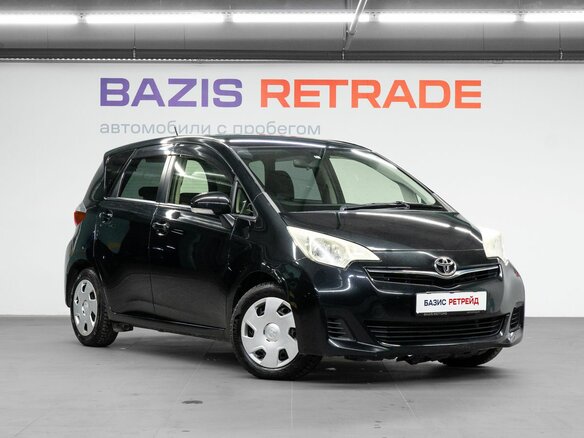 2013 Toyota Ractis II, чёрный, 790000 рублей - вид 2