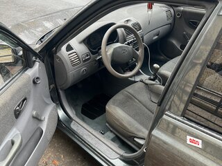 2008 Hyundai Accent ТагАЗ II, серый, 320000 рублей, вид 5