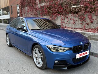 2016 BMW 3 серии 320i xDrive VI (F3x) Рестайлинг, синий, 2800000 рублей, вид 1