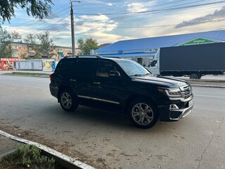 2014 Toyota Land Cruiser 200 Series Рестайлинг 1, чёрный, 3100000 рублей, вид 2