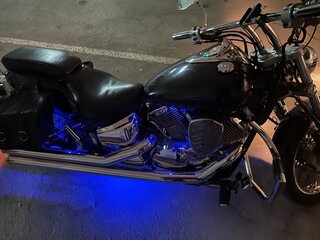 2003 Yamaha XVS1100, чёрный, 530000 рублей, вид 5