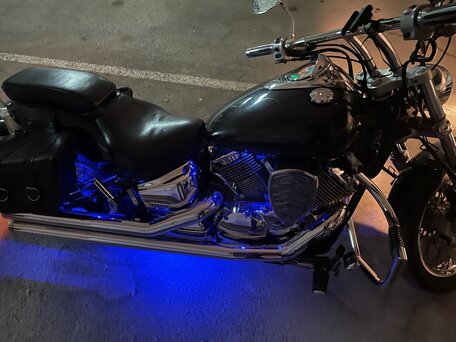 2003 Yamaha XVS1100, чёрный, 530000 рублей, вид 5