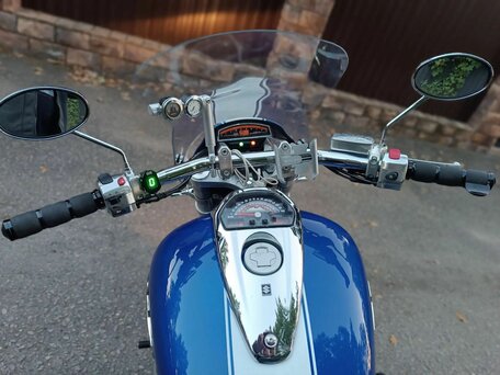 2012 Suzuki Boulevard M109R, синий, 1091000 рублей, вид 2