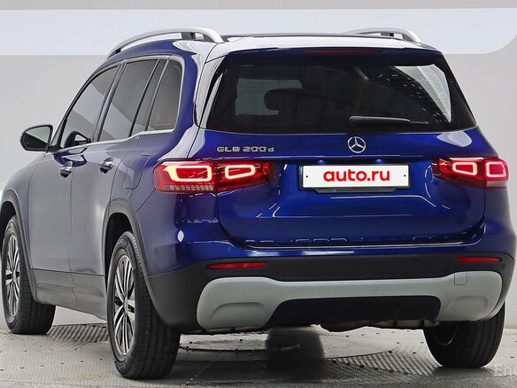 2022 Mercedes-Benz GLB 200 d I (X247), синий, 3500000 рублей - вид 3
