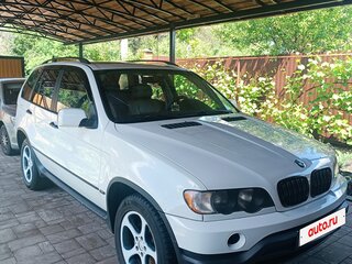 2002 BMW X5 3.0i I (E53), белый, 799000 рублей, вид 2