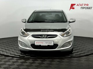 2014 Hyundai Solaris I, серебристый, 950000 рублей, вид 3