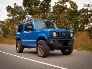 2021 Suzuki Jimny Kei car IV, синий, 1100000 рублей, вид 4