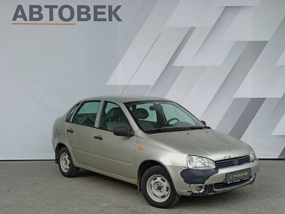 2008 Lada (ВАЗ) Kalina I, бежевый, 154000 рублей - вид 2