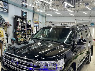 2015 Toyota Land Cruiser 200 Series Рестайлинг 2, чёрный, 5200000 рублей, вид 1