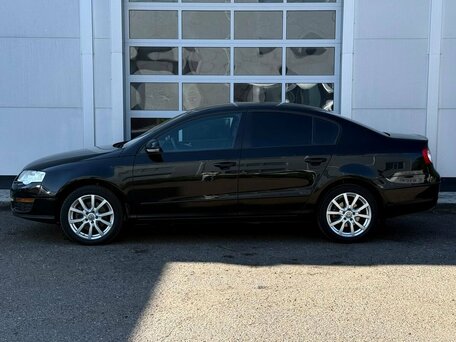 2007 Volkswagen Passat B6, чёрный, 610000 рублей, вид 2