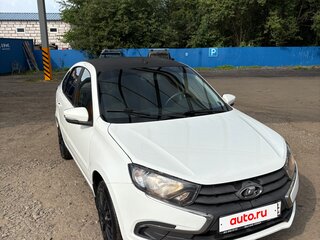 2018 Lada (ВАЗ) Granta I Рестайлинг, белый, 500000 рублей, вид 3