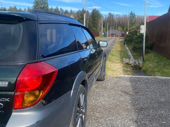 2005 Subaru Outback III, зелёный, 850000 рублей - вид 4