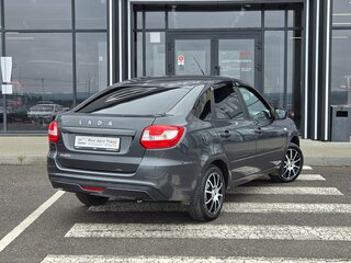 2019 Lada (ВАЗ) Granta I Рестайлинг, серый, 499000 рублей, вид 4