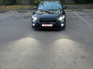 2019 Honda Civic X Рестайлинг, чёрный, 1900000 рублей, вид 5