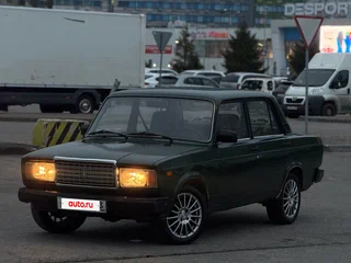 2005 Lada (ВАЗ) 2107, зелёный, 215000 рублей, вид 4