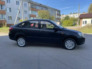 2014 Lada (ВАЗ) Granta I, чёрный, 295000 рублей, вид 3