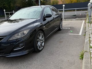 2011 Mazda 6 II (GH) Рестайлинг, чёрный, 990000 рублей, вид 1