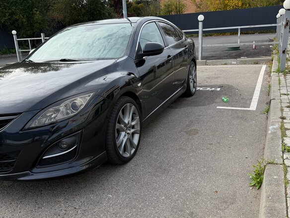 2011 Mazda 6 II (GH) Рестайлинг, чёрный, 990000 рублей