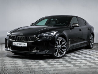 2018 Kia Stinger I, чёрный, 2773683 рублей, вид 1